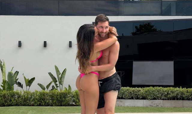 足球直播-安妞与梅西同框引关注|莱昂内尔·梅西|足球_新浪体育_新浪新闻